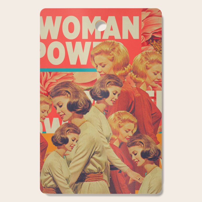 Woman Power Cutting Board Gallery Image 1