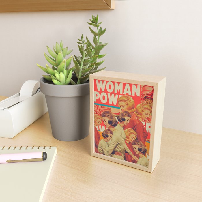 Woman Power Mini Art Print Gallery Image 2