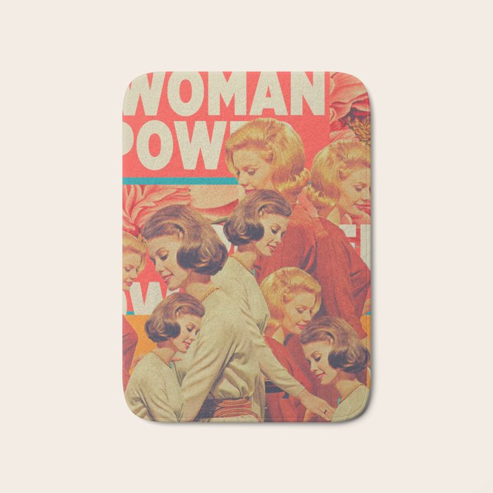 Woman Power Bath Mat Gallery Image 1