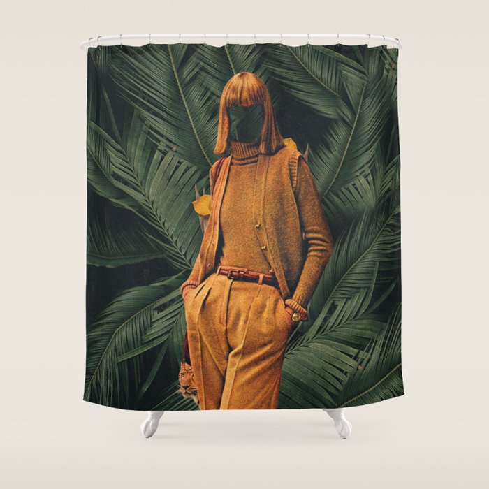 1974 - Annie Retro collection Shower Curtain Gallery Image 1
