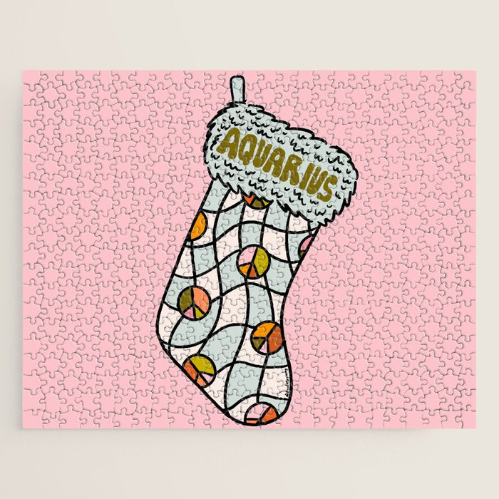Aquarius Stocking Jigsaw Puzzle Gallery Image 1