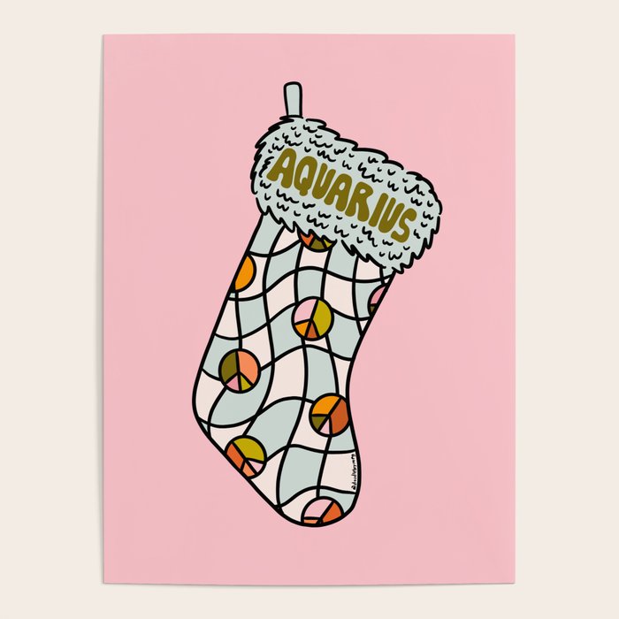 Aquarius Stocking Poster Gallery Image 1