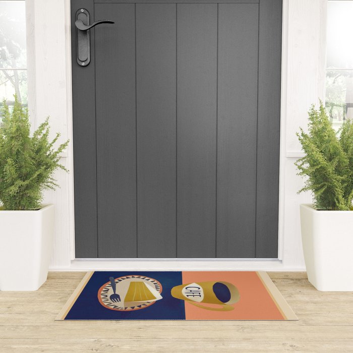 Coffee with Cake Welcome Mat Gallery Image 3