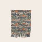 North Country Summer - classic blue, green, brown, and red Wall Hanging Gallery Image 1