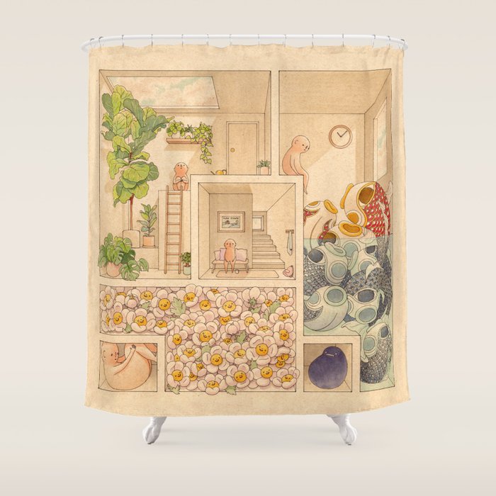 Slow Down Shower Curtain Gallery Image 1