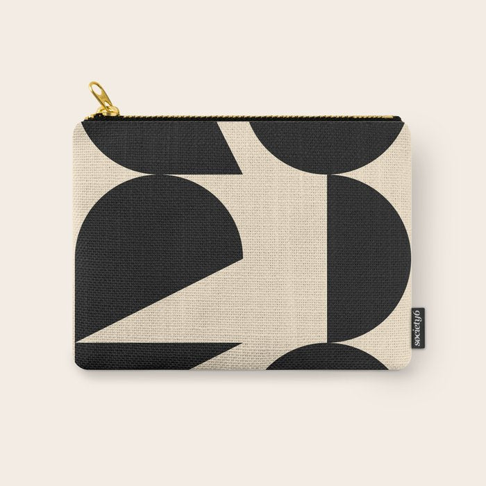 Modern geometric shapes 47 Carry All Pouch Gallery Image 1