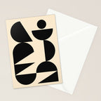Modern geometric shapes 47 Stationery Card Gallery Image 2