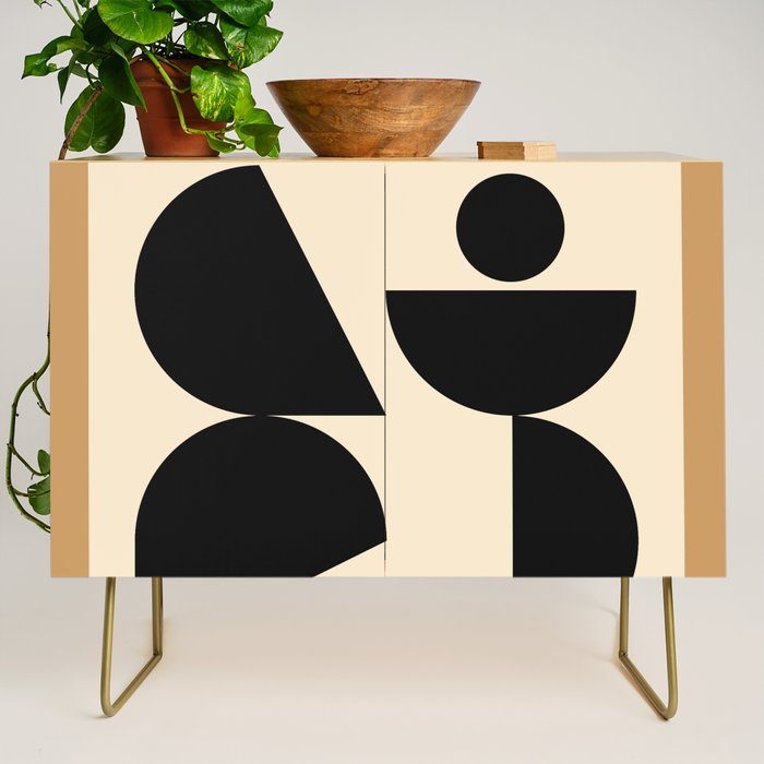 Modern geometric shapes 47 Credenza Gallery Image 1
