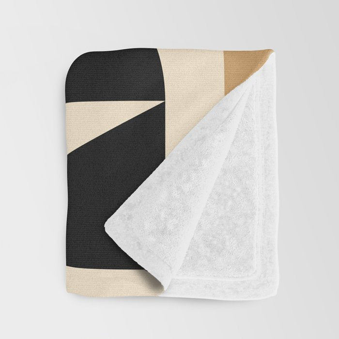 Modern geometric shapes 47 Throw Blanket Gallery Image 3