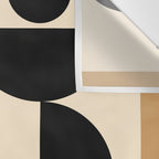 Modern geometric shapes 47 Wall Tapestry Gallery Image 3