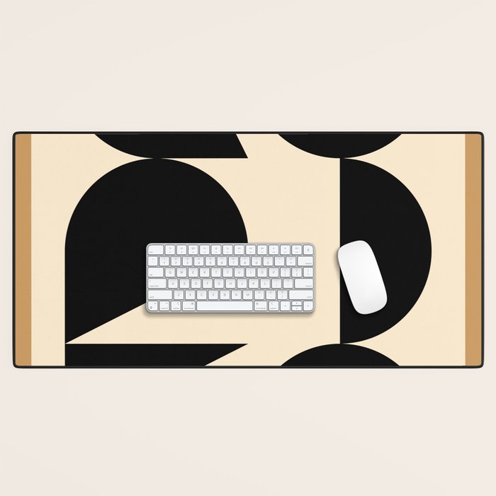 Modern geometric shapes 47 Desk Mat Gallery Image 1