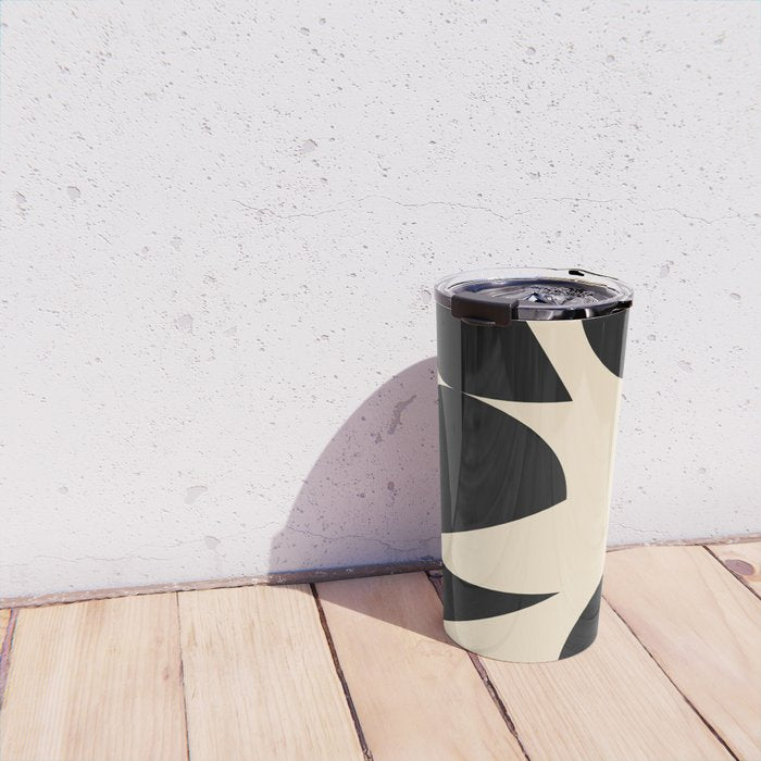 Modern geometric shapes 47 Travel Mug Gallery Image 4