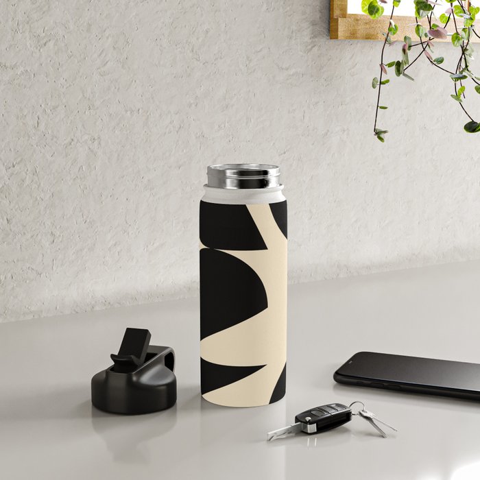 Modern geometric shapes 47 Water Bottle Gallery Image 4