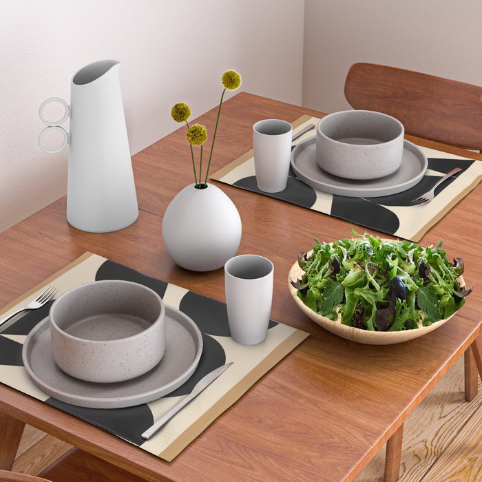 Modern geometric shapes 47 Placemat Gallery Image 2