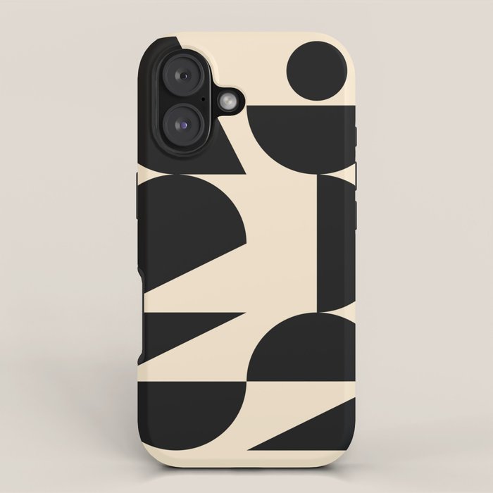 Modern geometric shapes 47 iPhone Case Gallery Image 1