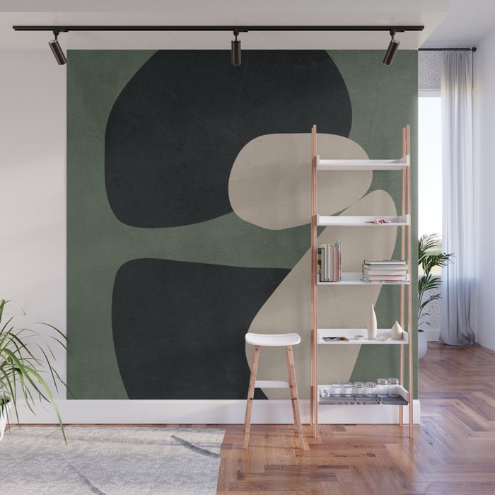 Abstract Balance 1 Wall Mural Gallery Image 1