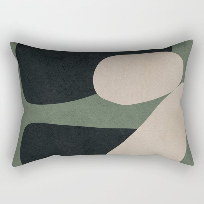 Abstract Balance 1 Rectangular Pillow Gallery Image 1