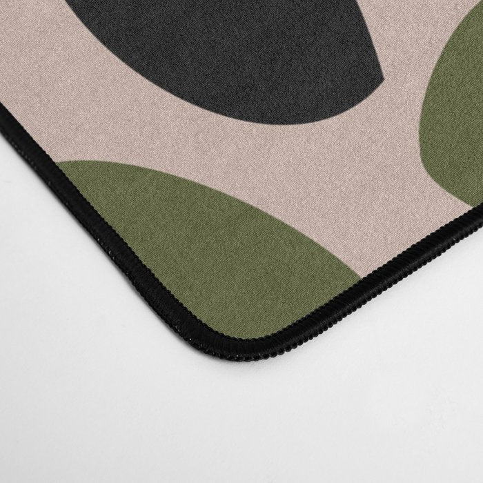 Flower meadow in muted colours Desk Mat Gallery Image 4