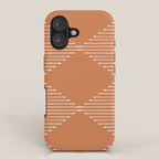 Geo (Terracotta Orange) iPhone Case Gallery Image 1