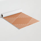 Geo (Terracotta Orange) Yoga Mat Gallery Image 2