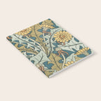 Art Nouveau Dandelion Pattern Notebook Gallery Image 2