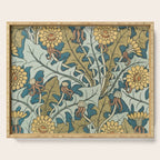 Art Nouveau Dandelion Pattern Serving Tray Gallery Image 1