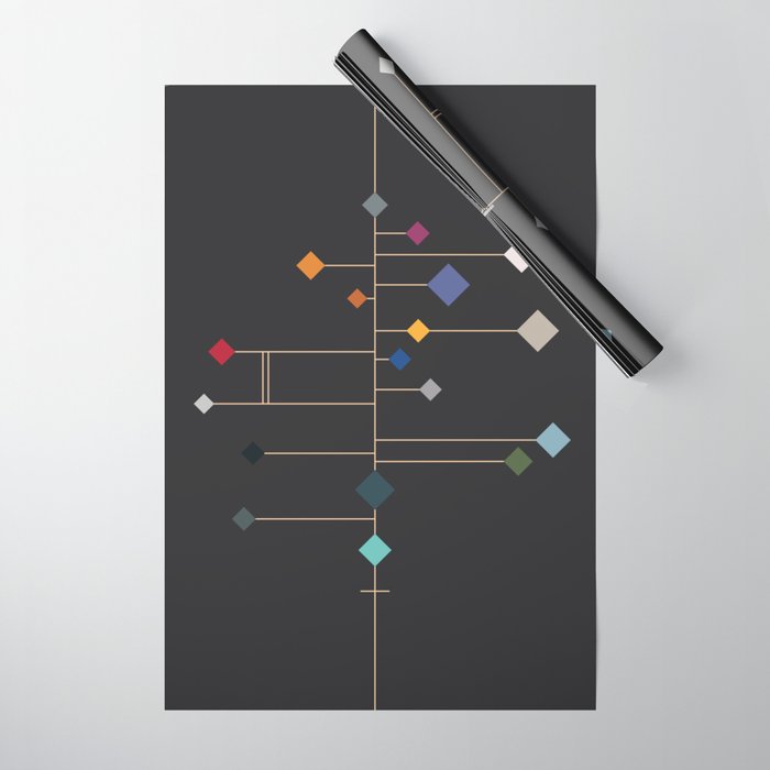 winter equinox Wrapping Paper Gallery Image 1