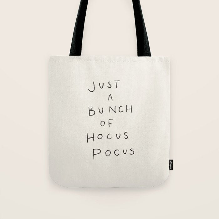 Hocus Pocus Neutral Tote Bag Gallery Image 1