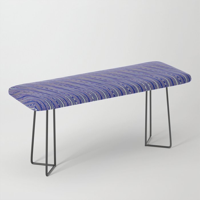 Electric Indigo Wave Symphony Bench