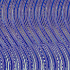 Electric Indigo Wave Symphony Coffee Mug Gallery Image 2
