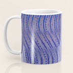 Electric Indigo Wave Symphony Coffee Mug Gallery Image 3