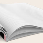 Pink and Black Checkered Checkerboard Check Pattern Notebook Gallery Image 2