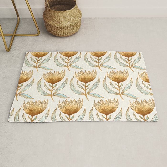 Bohemian Sunflowers II Rug Gallery Image 1