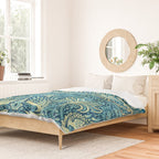 William Morris "Peacock and Dragon" Duvet Cover Gallery Image 2