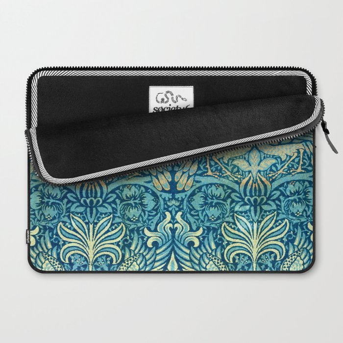 William Morris "Peacock and Dragon" Laptop Sleeve Gallery Image 2