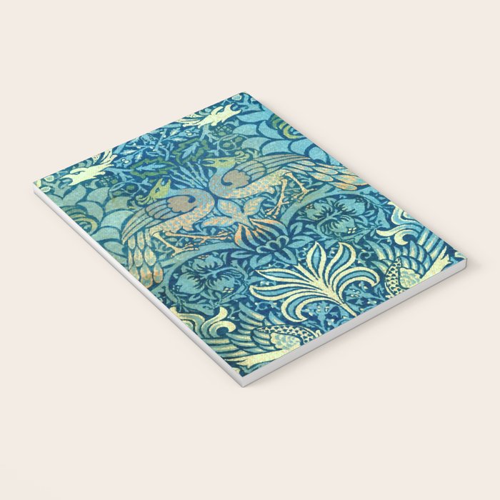 William Morris "Peacock and Dragon" Notebook Gallery Image 3