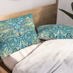 William Morris "Peacock and Dragon" Pillow Sham Gallery Image 2