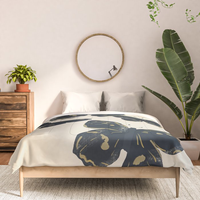 Black Butterflies 2 Comforter Gallery Image 3