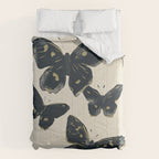 Black Butterflies 2 Comforter Gallery Image 6