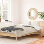 Black Butterflies 2 Duvet Cover Gallery Image 2