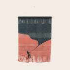 Night fills up the sky Wall Hanging Gallery Image 1