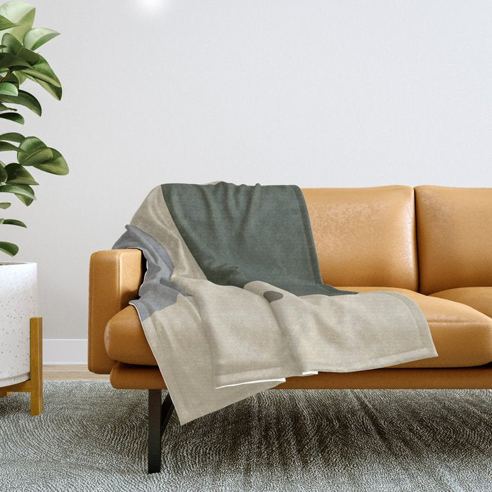 Silent Dialogue Throw Blanket Gallery Image 1