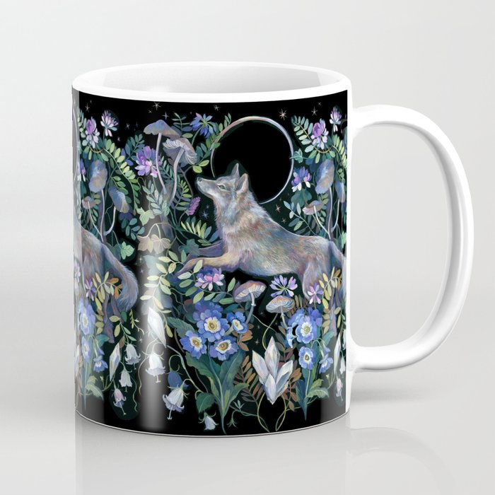 Moon Wolf Coffee Mug Gallery Image 1
