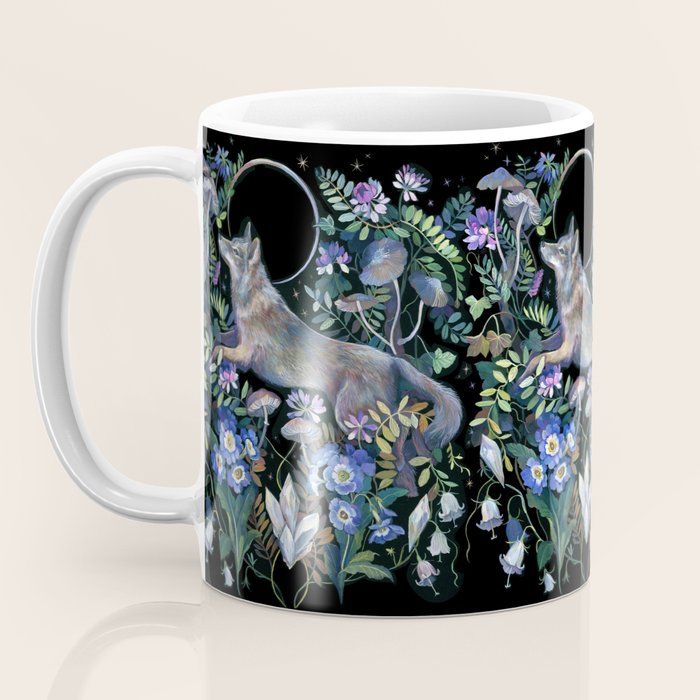 Moon Wolf Coffee Mug Gallery Image 3