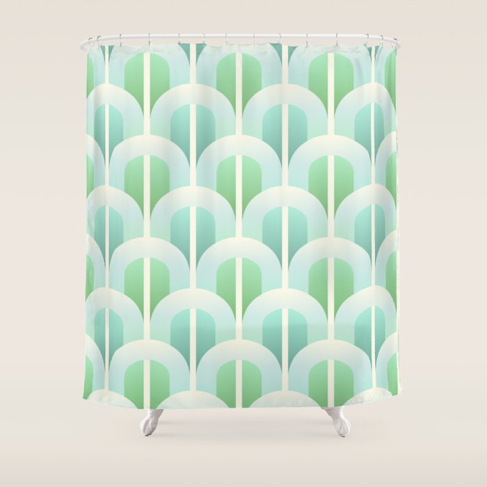Mint gate Shower Curtain Gallery Image 1