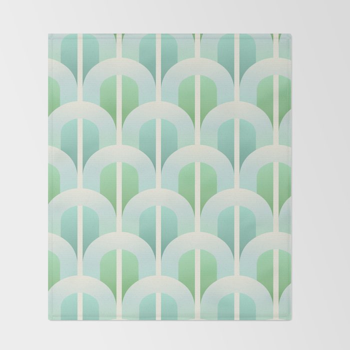 Mint gate Throw Blanket Gallery Image 2
