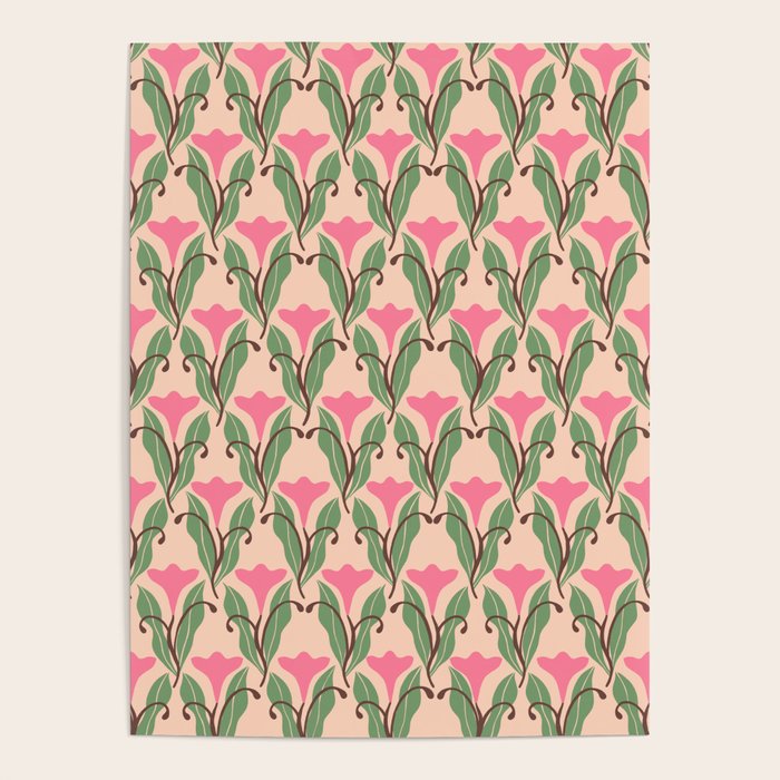 Tulip Whimsy - Heritage Floral Poster Gallery Image 1