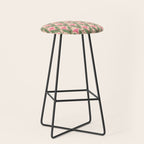 Tulip Whimsy - Heritage Floral Stool Gallery Image 1