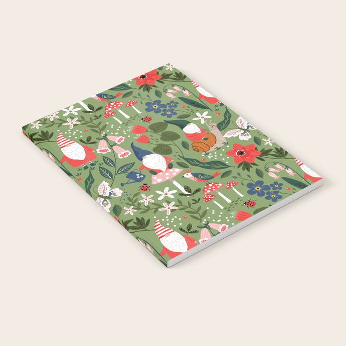 Garden Gnomes Notebook