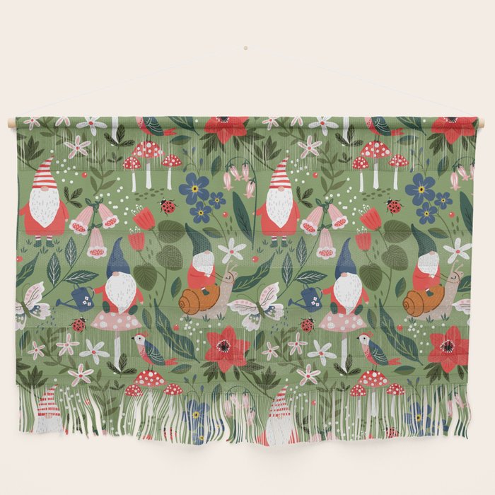 Garden Gnomes Wall Hanging Gallery Image 1